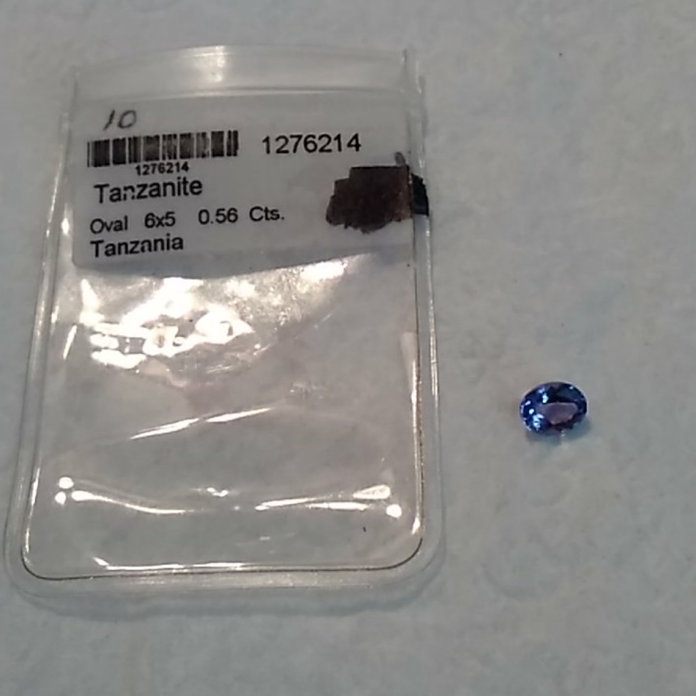 Oval cut tanaznite 💥 .56 ct